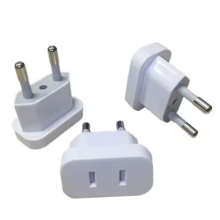 Kit 3 Adaptadores de Tomada: Padrão Americano para Brasileiro - Conexão Universal!