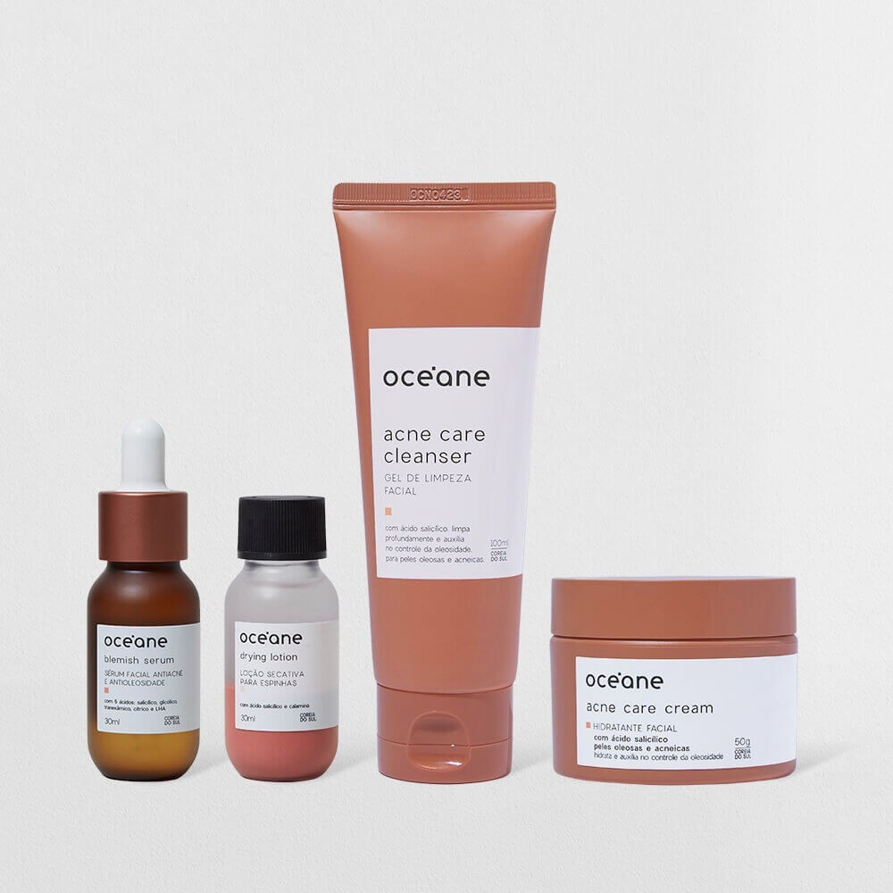 Kit Antiacne Océane: Pele Limpa e Sem Acne!