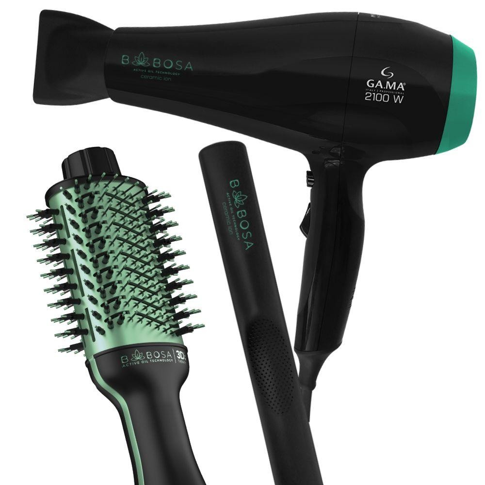 Kit Babosa Gama Italy: Cabelos Hidratados e Sem Frizz!