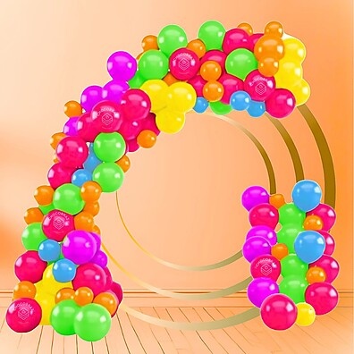 Kit Balões Neon: 150 Bexigas para Festas Incríveis!