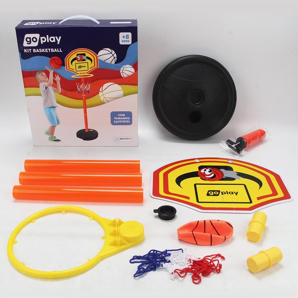 Kit Basquete Go Play: Diversão +3 Anos!