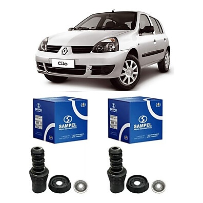 Kit Batente Amortecedor Clio/Logan: Dirija com Segurança!