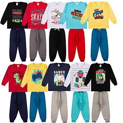 Kit Bebê Menino Inverno: Conforto e Estilo!