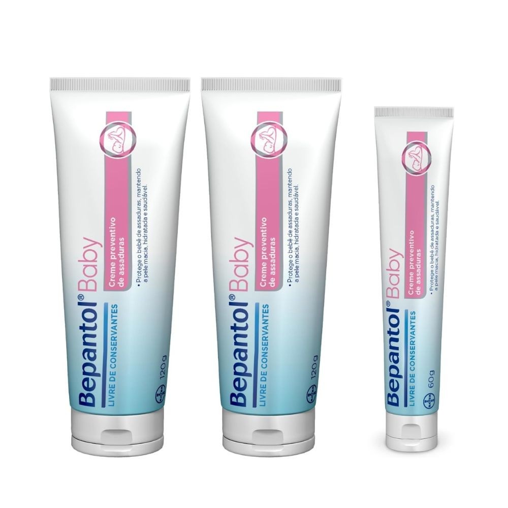 Kit Bepantol Baby 300g: Pomada de Assadura com Pro-vitamina B5
