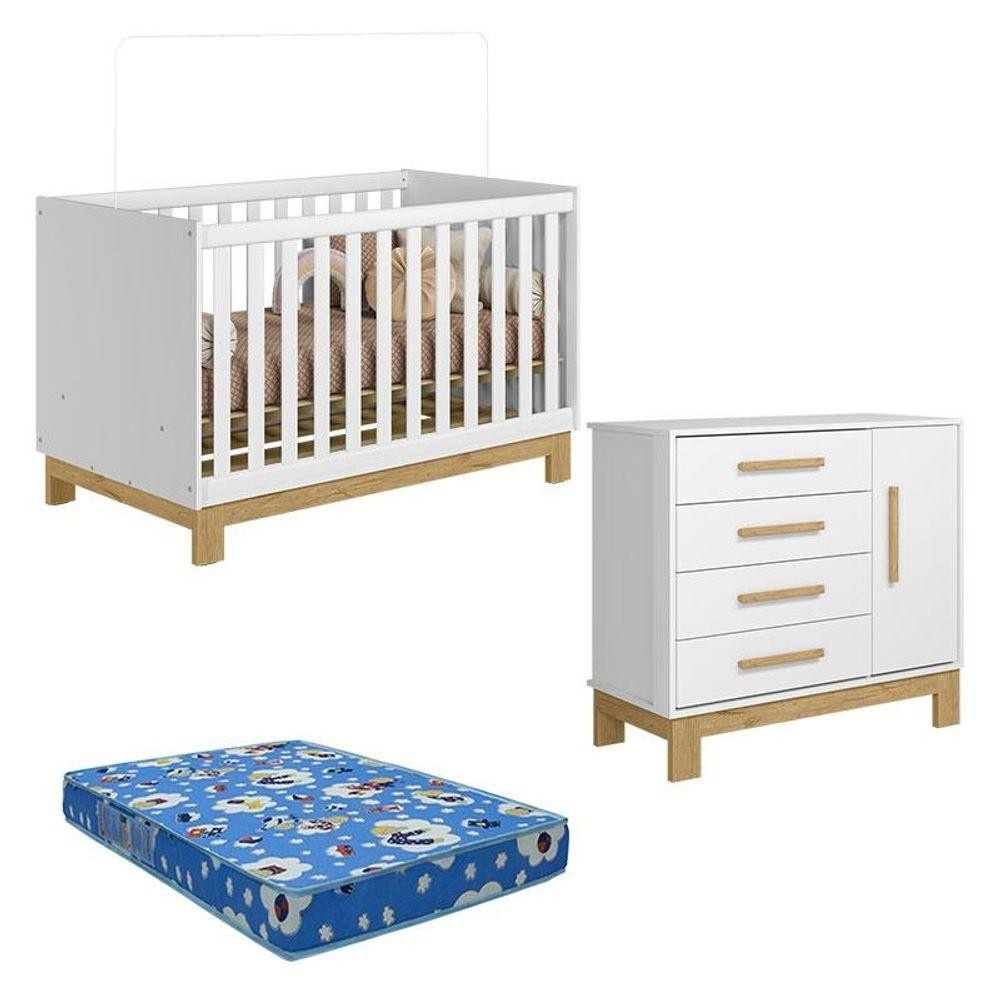 Kit Berço Americano Encanto: Conforto e Segurança