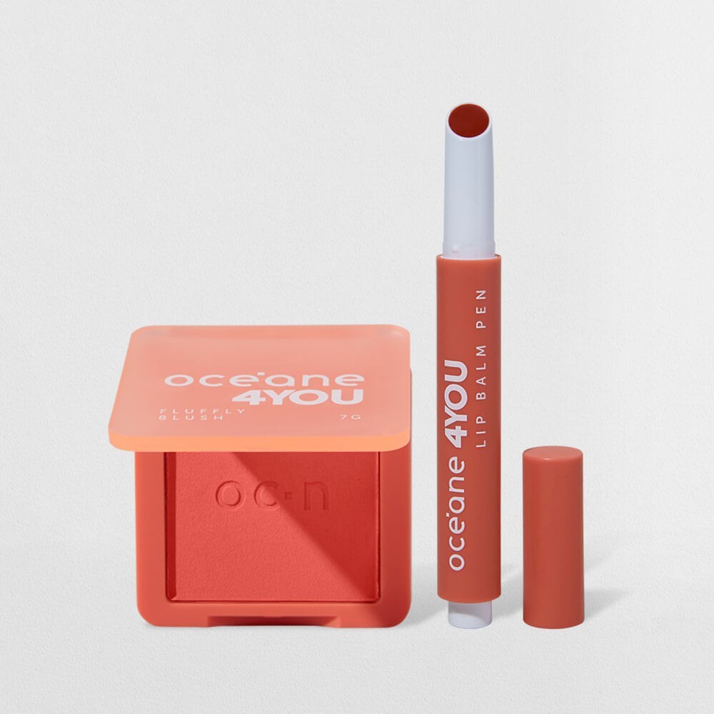 Kit Blush Pêssego + Hidratante Coral 4you: Sua Beleza Natural