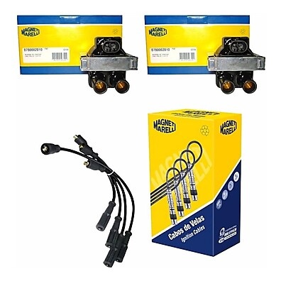 Kit Bobinas + Cabo Vela Uno 93/01 Motor Fiasa