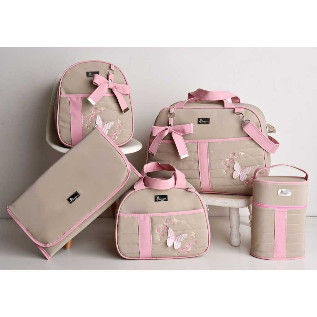 Kit Bolsa Maternidade Luxo Juda Baby: Tudo o Que Você Precisa para o Primeiro Ano do Seu Bebê