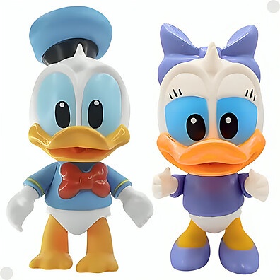 Kit Bonecos Disney Baby: Donald e Margarida 12cm