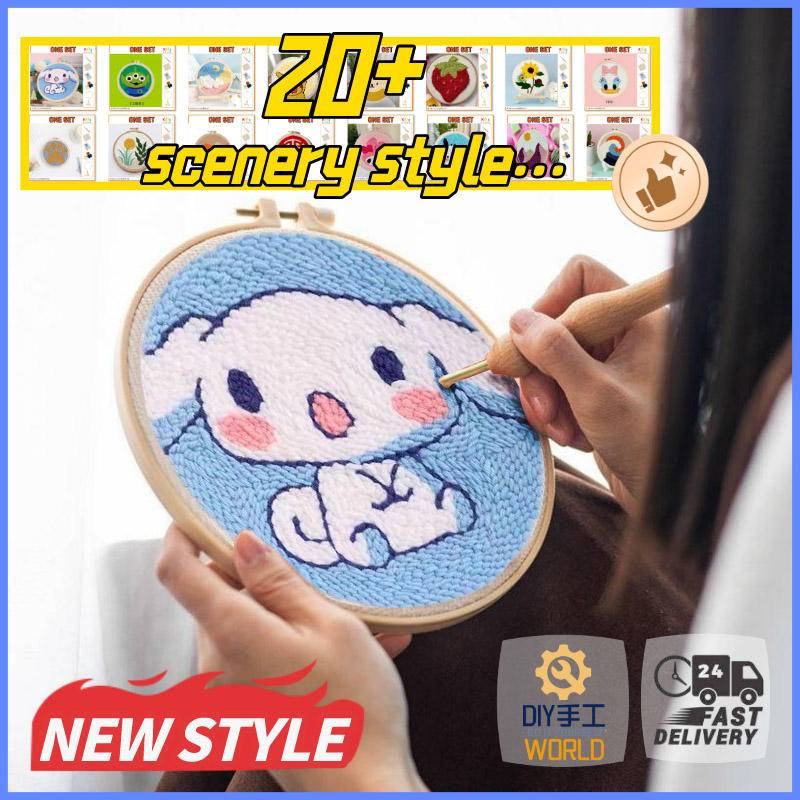 Kit Bordado Cinnamoroll: Fácil para Iniciantes!