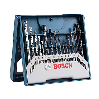 Kit Brocas Bosch X-Line: 15 Peças para Qualquer Material!