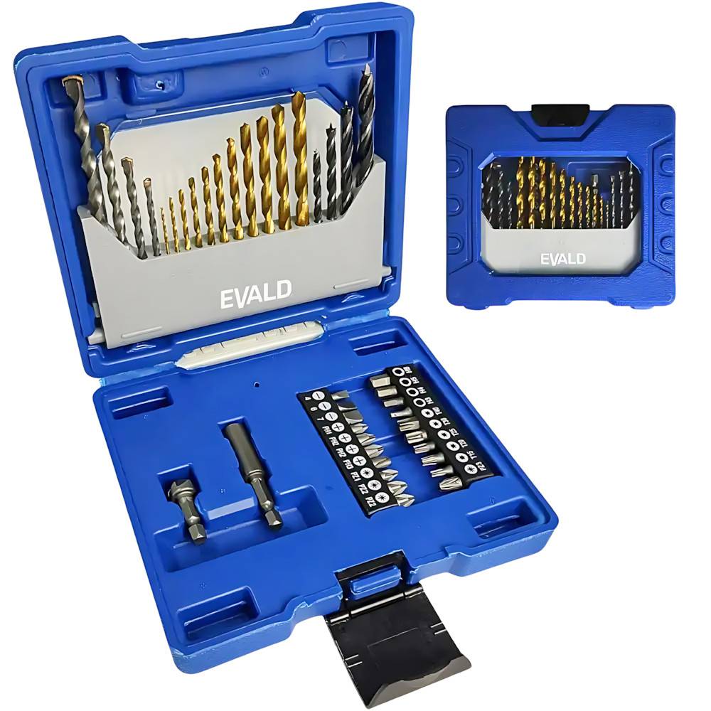 Kit Brocas e Pontas EVALD: 41 Peças para Todas as Suas Obras!