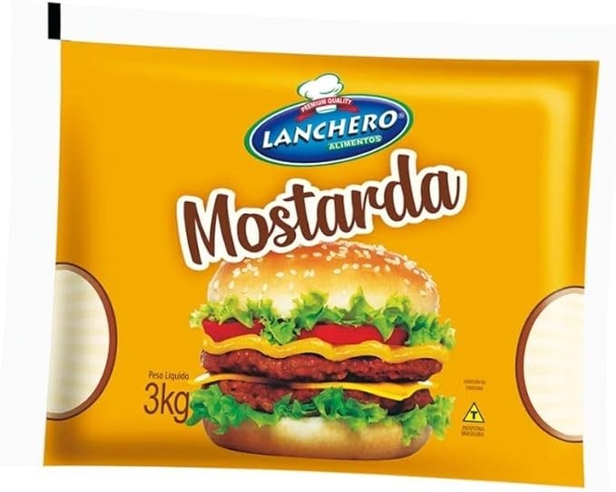KIT C/ 01 BAG. DE MOSTARDA (BAG) C/ 3 KG.