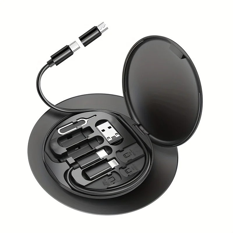 Kit Cabos USB: Organize e Carregue!