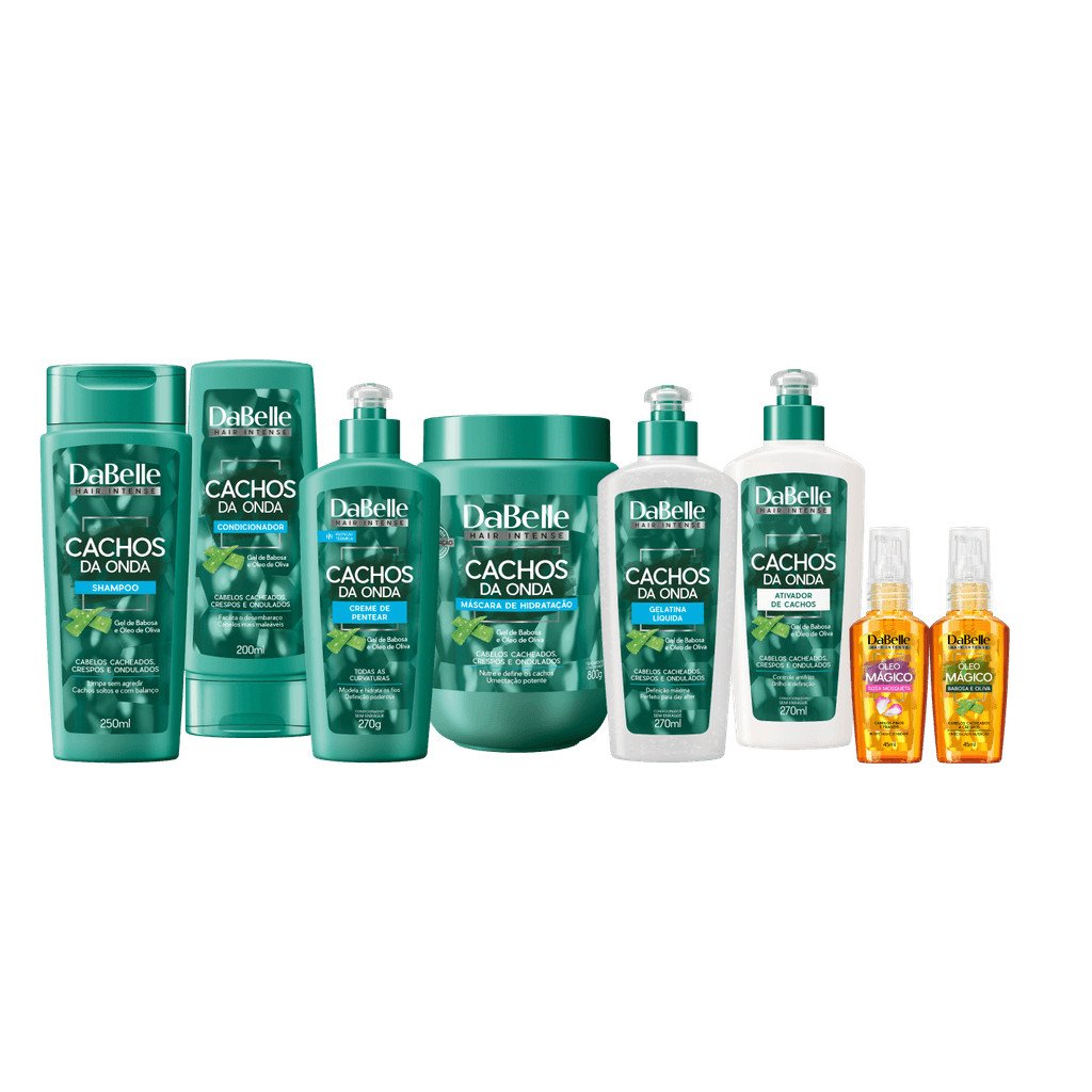 Kit Cachos da Onda: Definição e Hidratação!