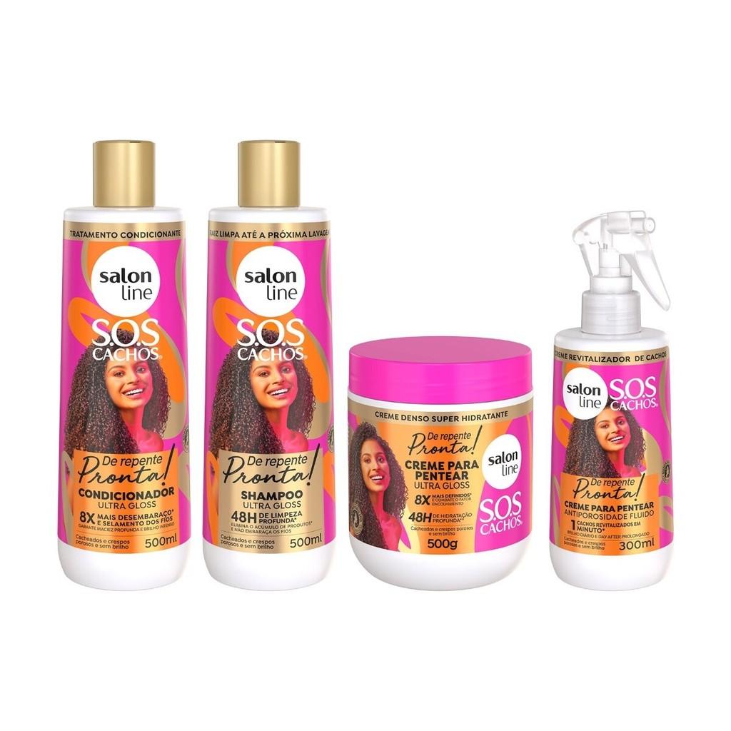 Kit Cachos Radiantes: Rotina Completa!
