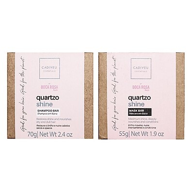 Kit Cadiveu Quartzo Shine: Hidratação em Barra que Transforma seu Cabelo