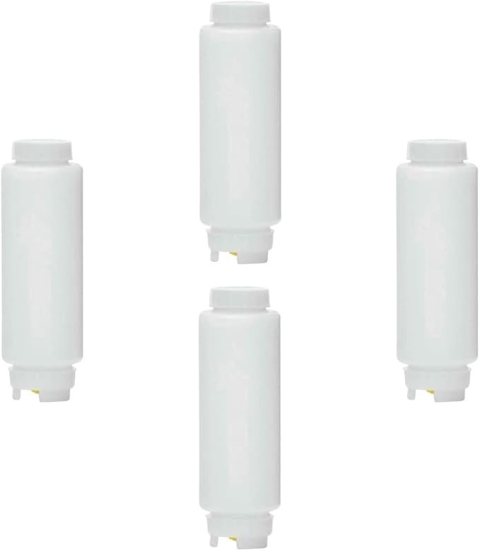 Kit 4 Bisnagas Invertida Molho Calda Foodtruck - 590ml