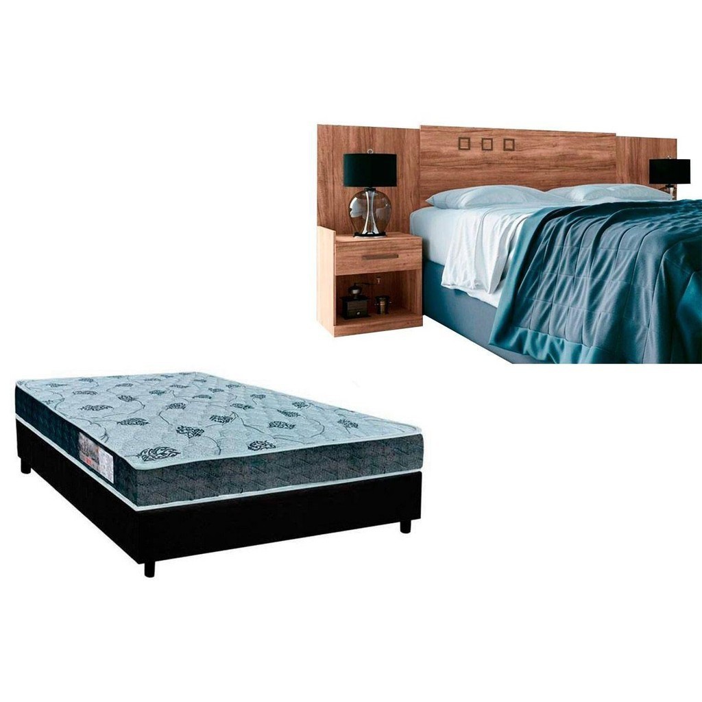 Kit Cama Box Casal Completo: Conforto e Qualidade