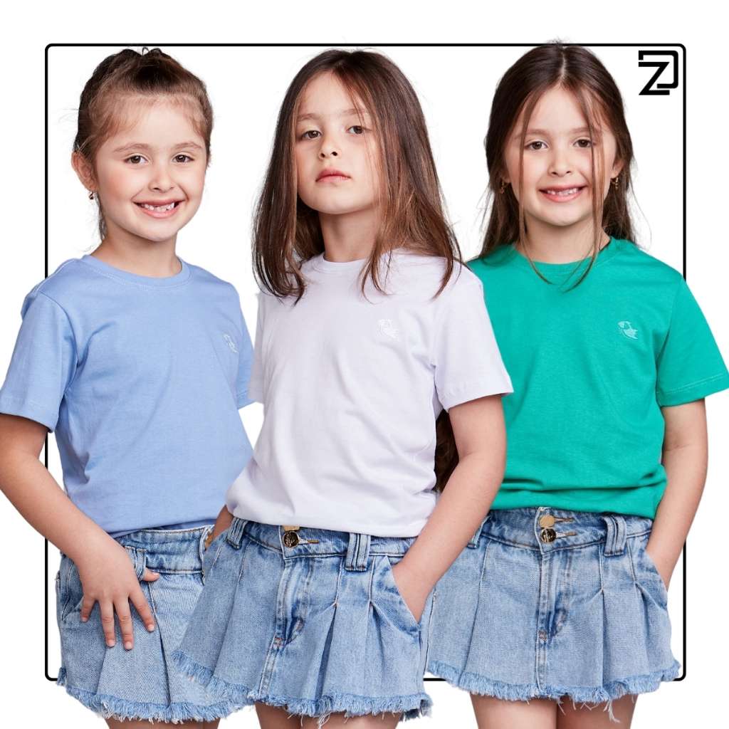Kit Camisas Infantis: Conforto e Estilo!