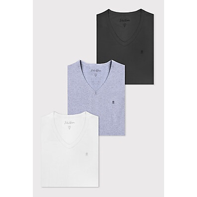 Kit Camisetas Femininas Gola V: Conforto e Estilo