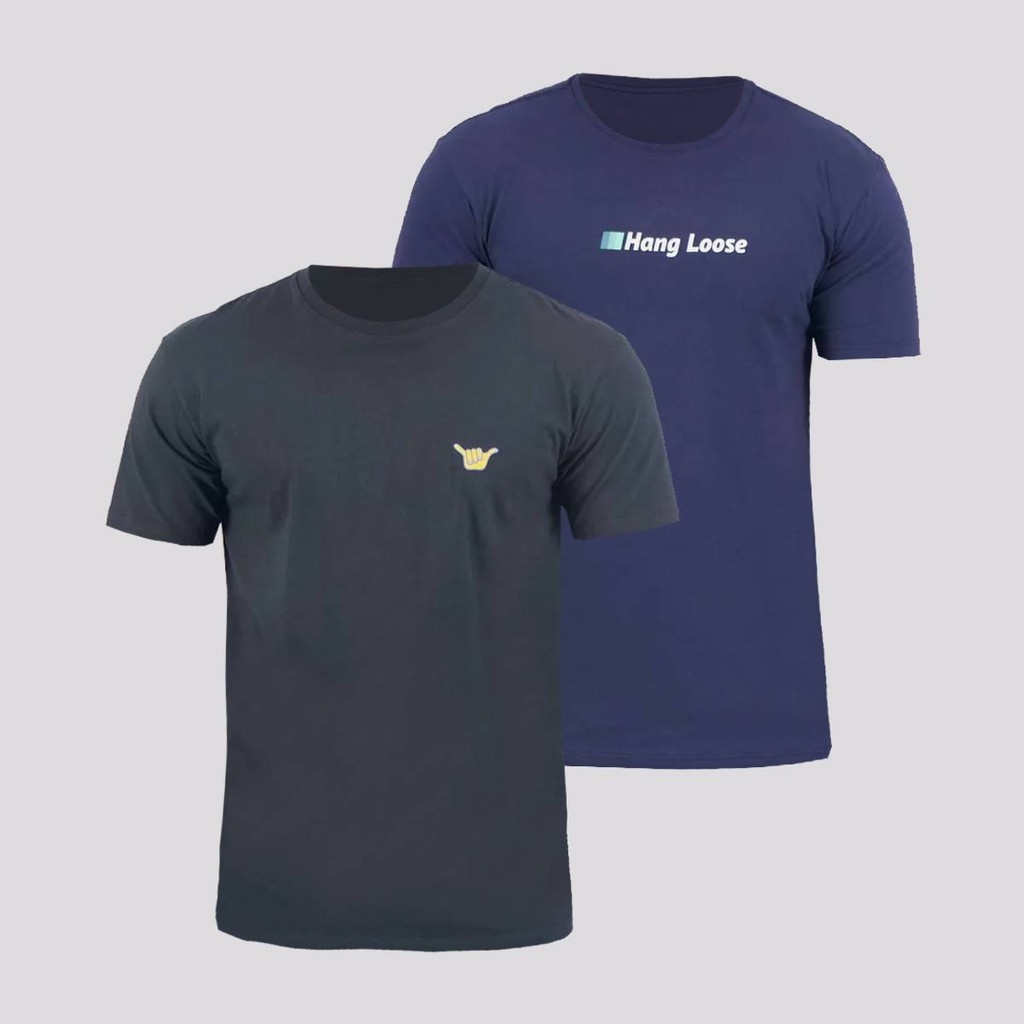 Kit Camisetas Hang Loose: Conforto e Estilo!