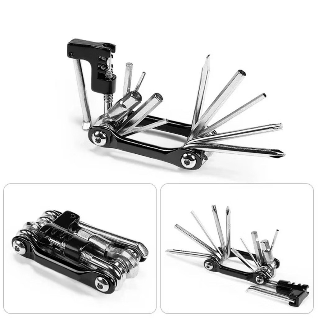 Kit Canivete Bike: Reparo Rápido e Essencial