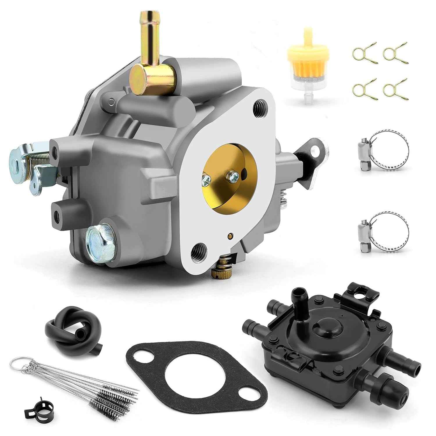 Kit Completo Bomba Combustível Carburador Miller Onan P126G P128G P220G OL16 OL18 OL20 LX720 LX770 LX790 - Peças de Reposição Essenciais