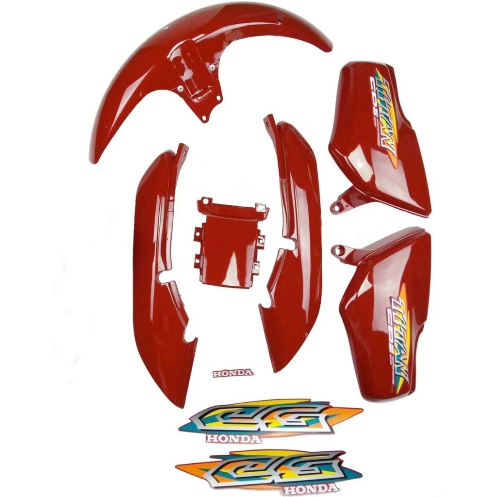 Kit Carenagem Titan 95-00: Cores e Qualidade Brasileira