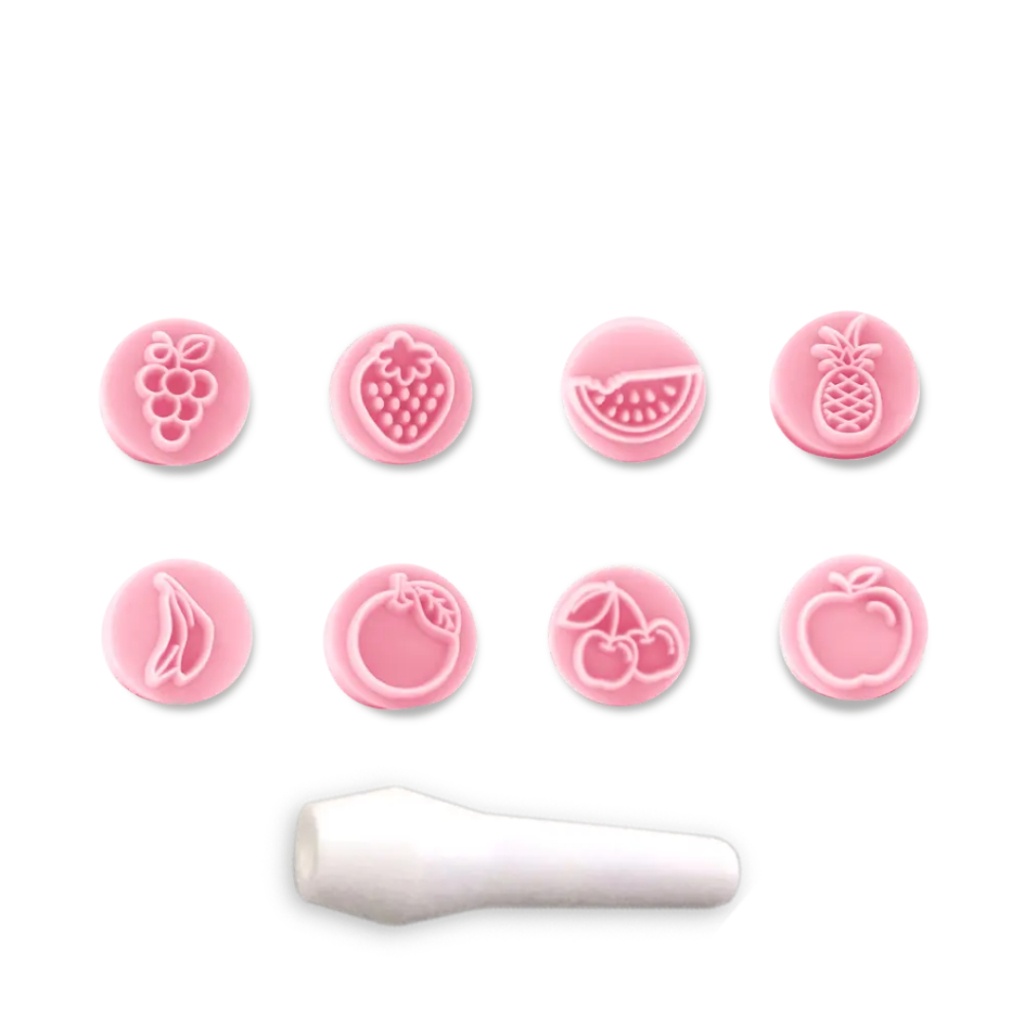 Kit Carimbo Frutas para Brigadeiro - Decore com Estilo e Facilidade