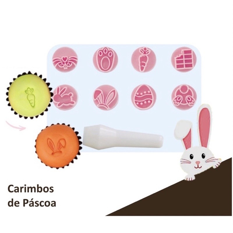 Kit Carimbo Páscoa: Crie Ovos Incríveis!