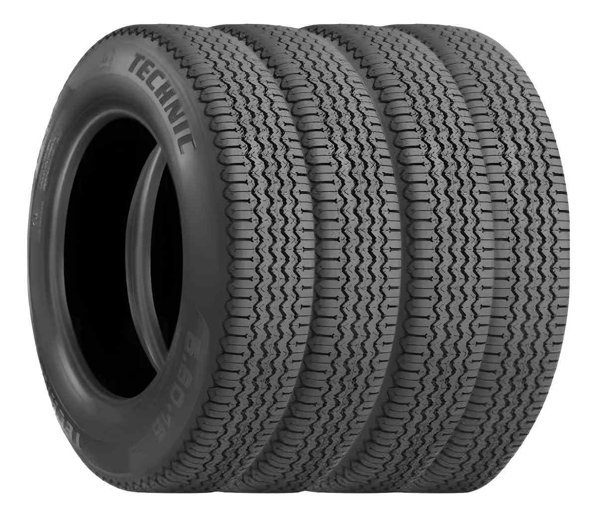 Kit 4 Pneus Technic T300 5.60-15 79P Aro 15 - Ideal para Carros Clássicos e Brasília