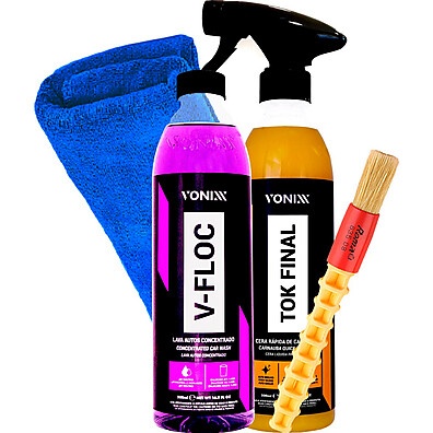 Kit Cera de Carnaúba + Shampoo: Brilho e Proteção!