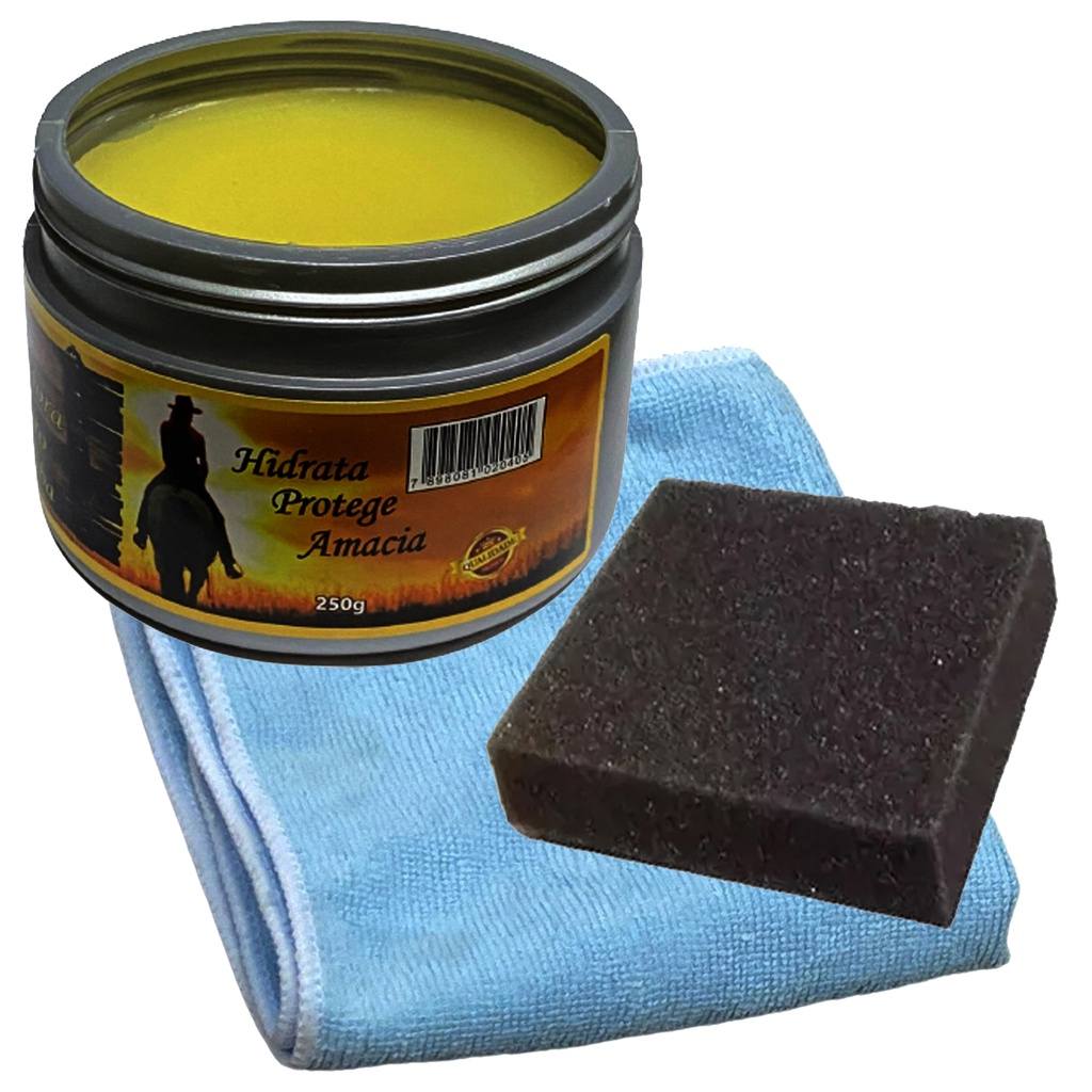 Kit Cera Hidratante para Couro: Proteja e Brilhe Seu Couro