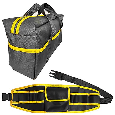 Kit Cinto + Bolsa Ferramentas: Organize-se!