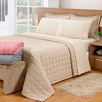 Kit Cobre Leito King Berlim: Elegância e Conforto para seu Quarto