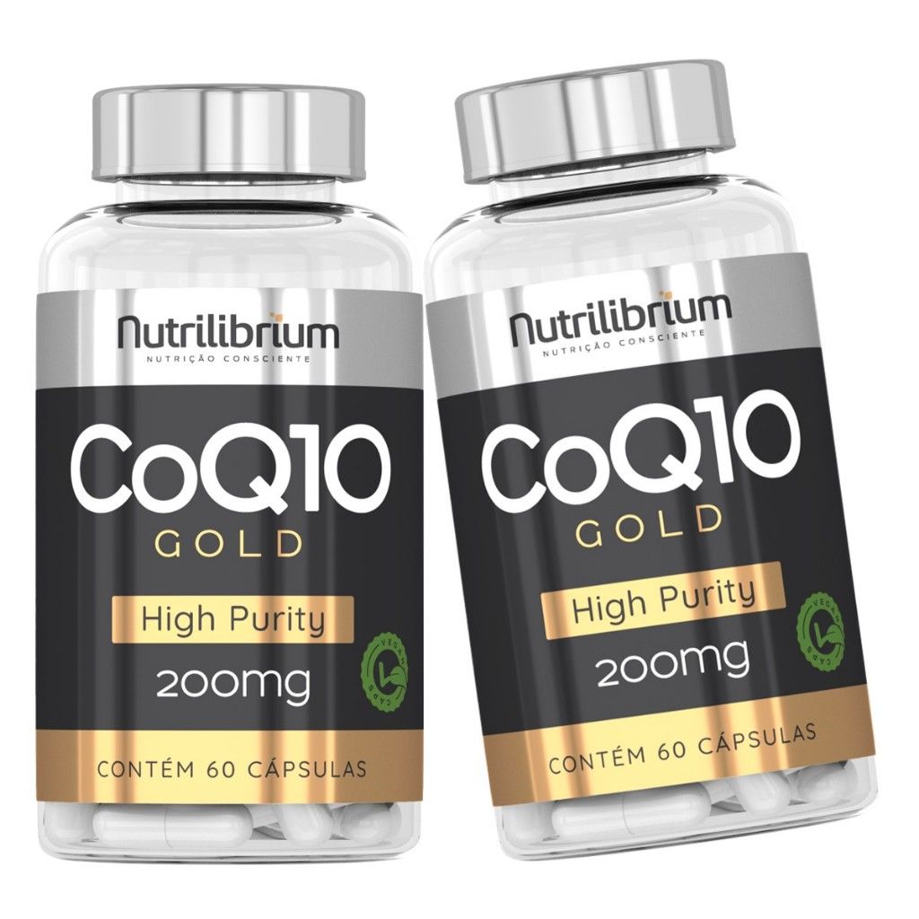 Kit Coenzima Q10 Nutrilibrium: 120 Cápsulas para 2 Meses