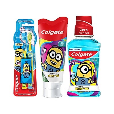 kit-colgate-minions-cuidado-dental-infantil-divertido-e-completo