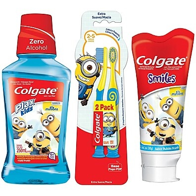 Kit Colgate Minions: Sorriso Saudável e Divertido!