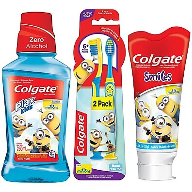 Kit Colgate Minions: Sorriso Saudável!