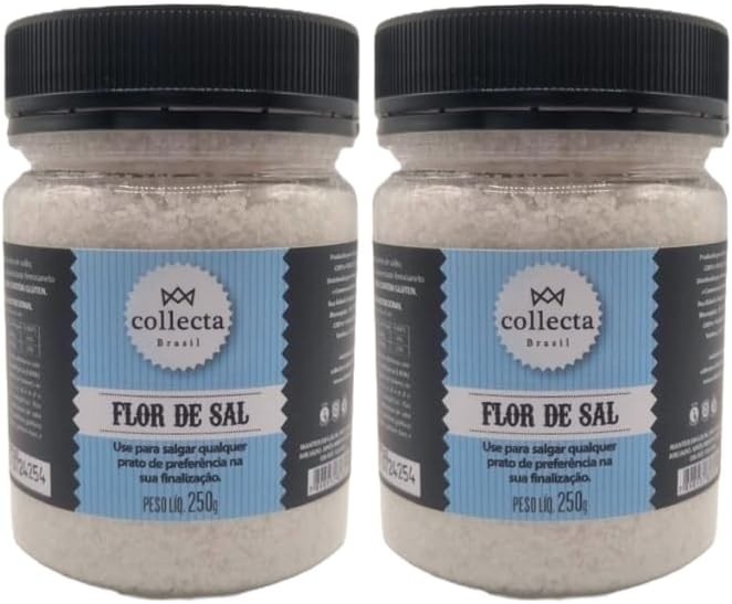 Kit 2X: Flor de Sal Collecta Brasil 250g