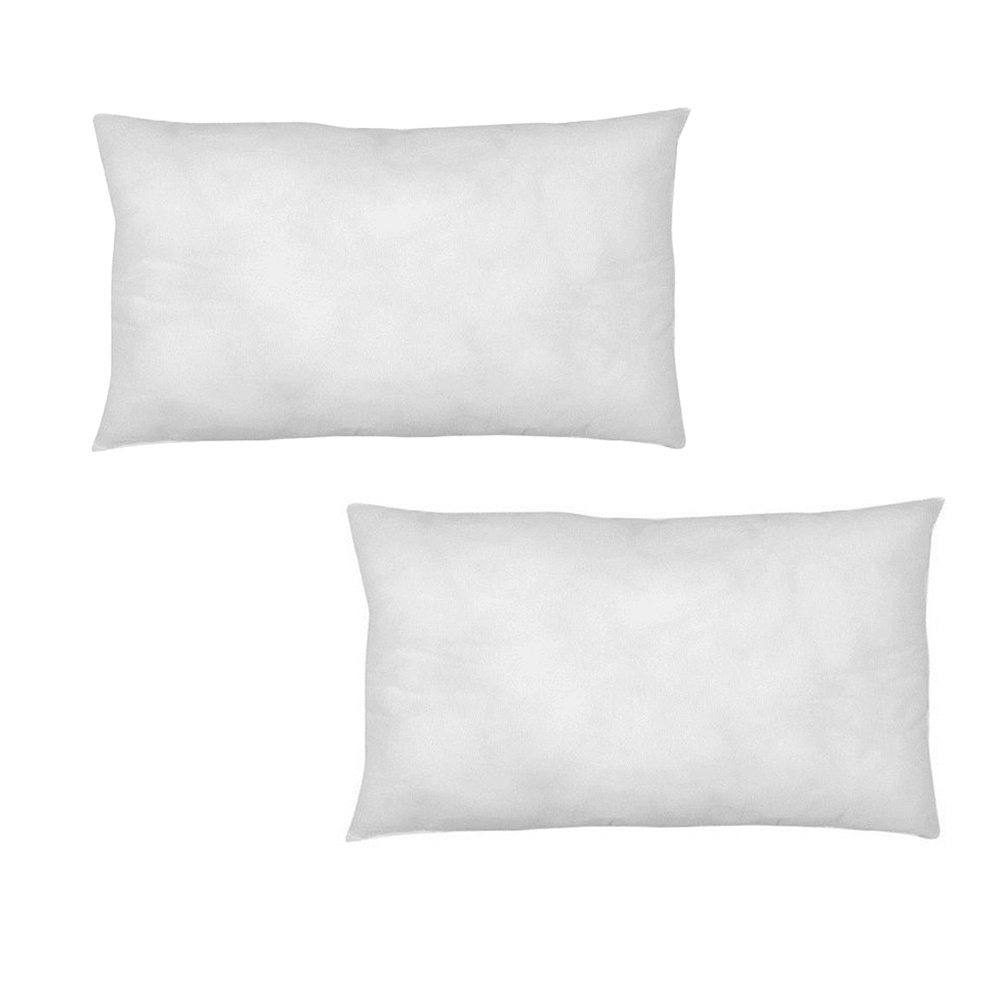 Kit com 2 Enchimentos para Almofada Baguete 50x30 cm