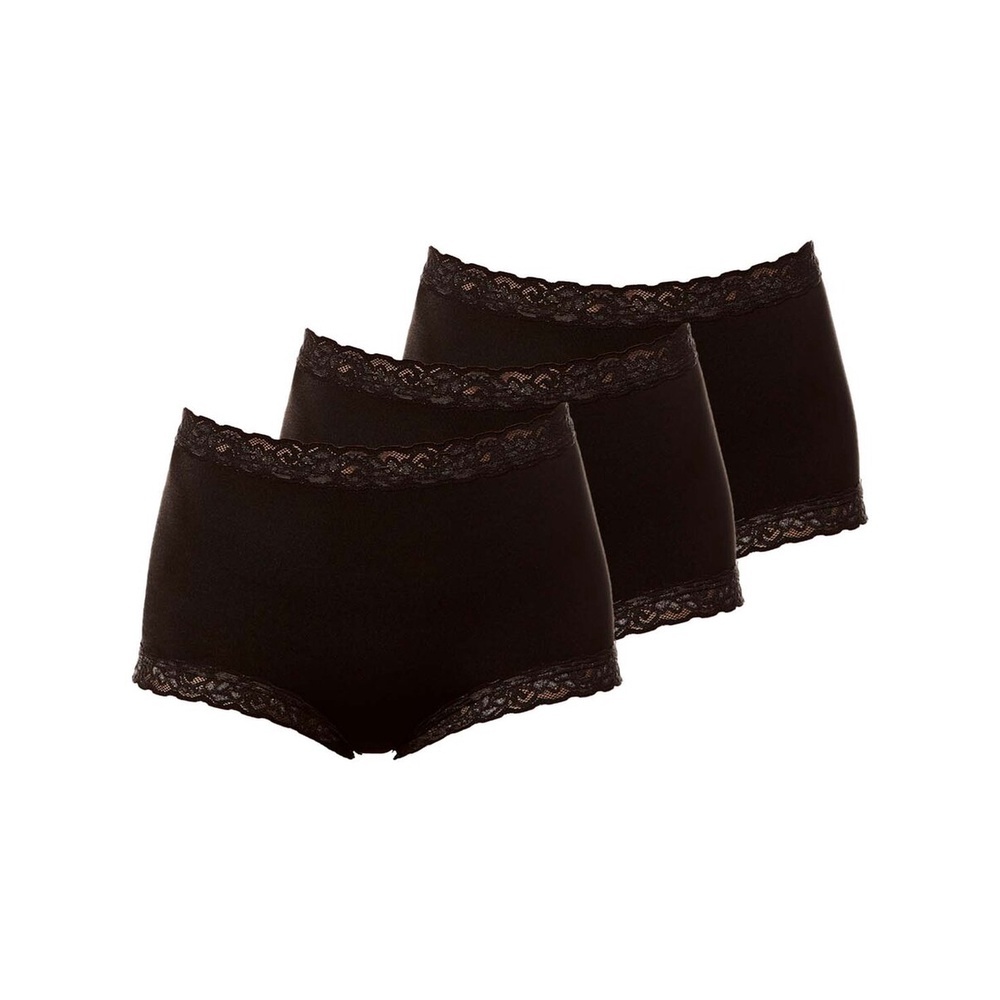 Kit com 3 Calcinhas Alta Safira Demillus 57330: Conforto e Estilo
