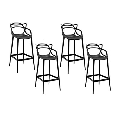 Kit com 4 Banquetas Allegra Masters – Design Moderno e Resistência