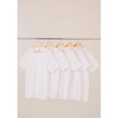 Kit com 5 Camisetas Slim - Conforto e Estilo que Todo Homem Precisa