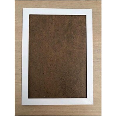 Kit com 8 Molduras A4 Brancas 30x21 com Acetato – Ideal para Diplomas