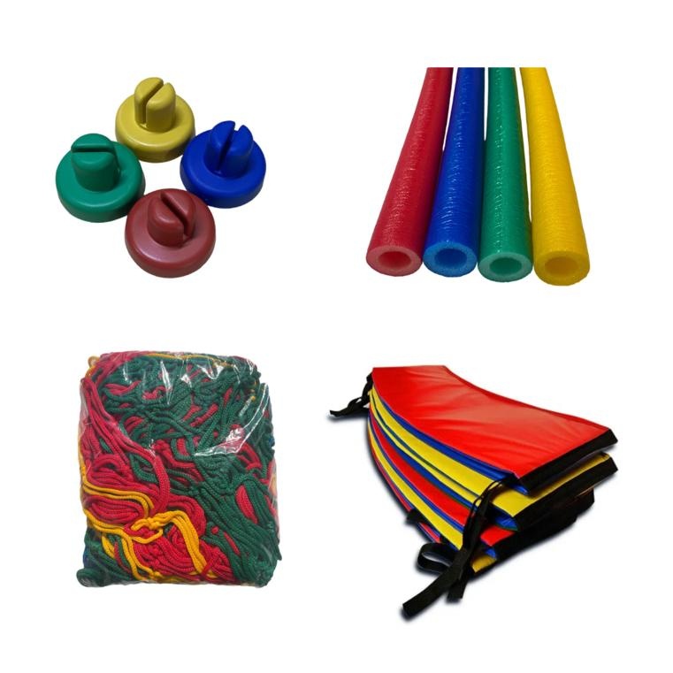 Kit Completo para Cama Elástica 2,44m - Segurança e Diversão Garantidas