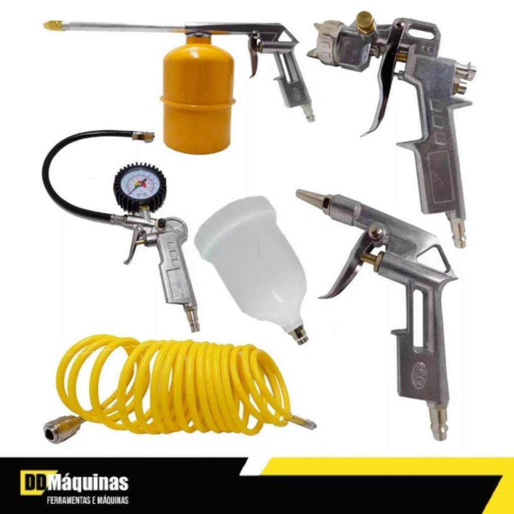 Kit Compressor 5 Peças Tekna: Completo!