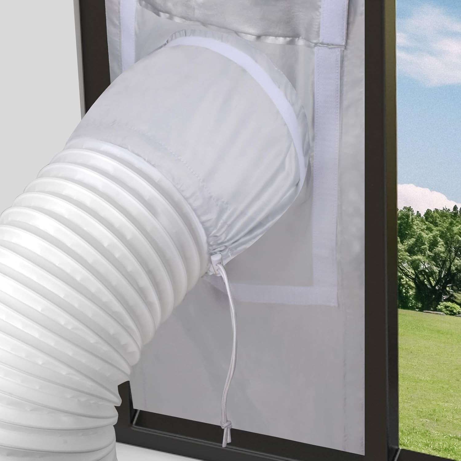 Kit de Vedação para Ar Condicionado Portátil – Janela Deslizante Ajustável até 102cm