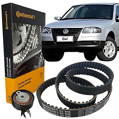 Kit Correia Dentada: Gol, Fox, Polo 1.0/1.6 8V